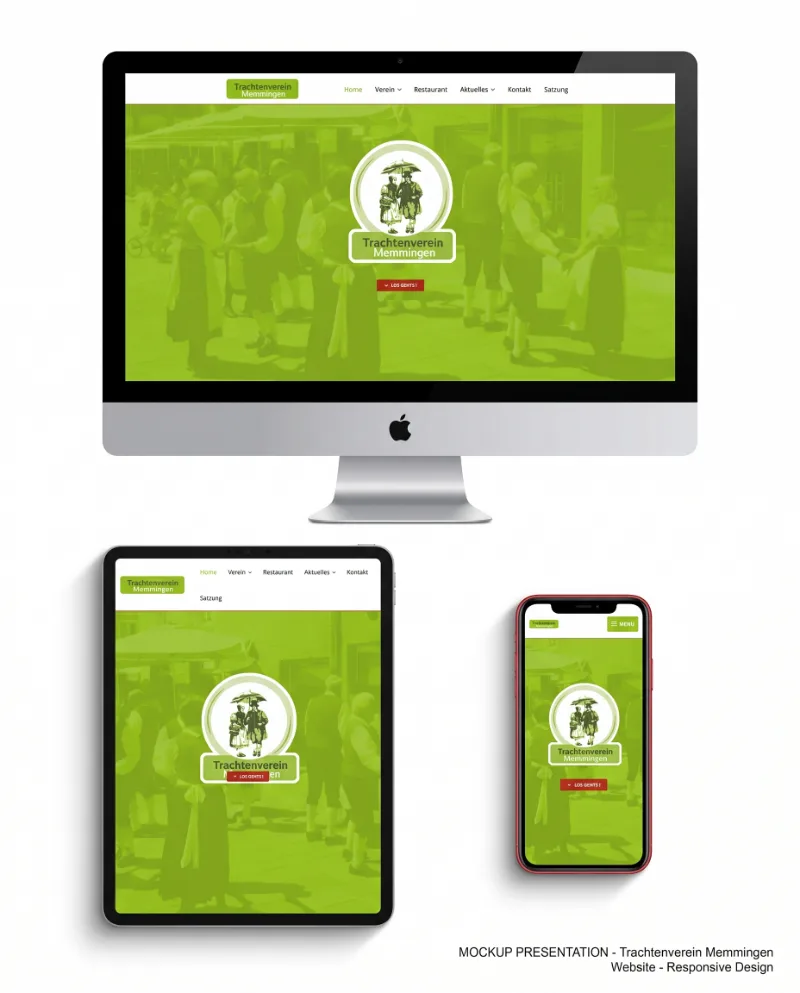 Website des Trachtenvereins Memmingen