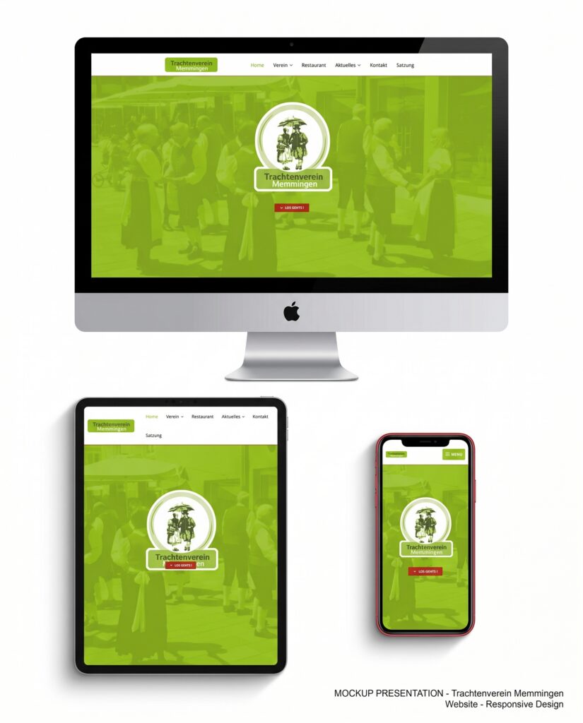 Referenz Webseite Design-Projekt